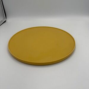 Vintage Rubbermaid Gold Round Lazy Susan JB1-2709 14 Harvest Yellow 10.25in